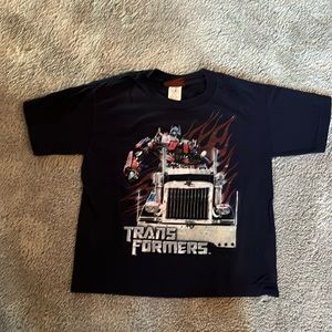 Little boys Tranformers tshirt